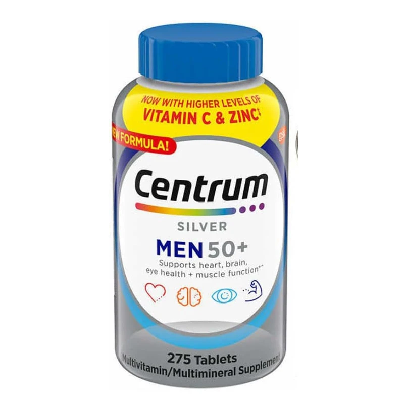 Centrum Silver Multivitamin for Men 50 Plus – 275 Tablets