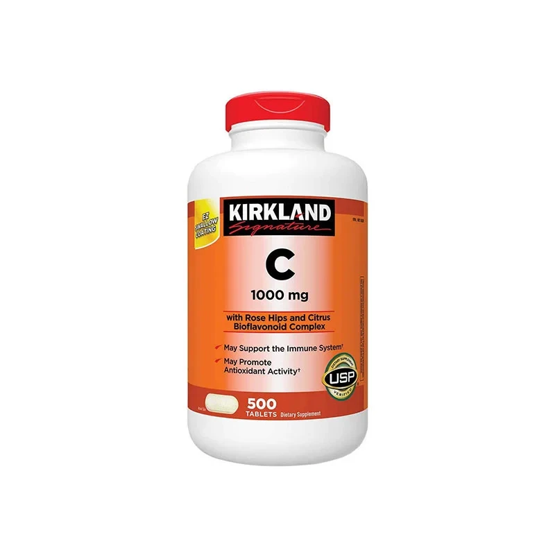 KIRKLAND Signature Vitamin C, 1000mg, 500 Tablets