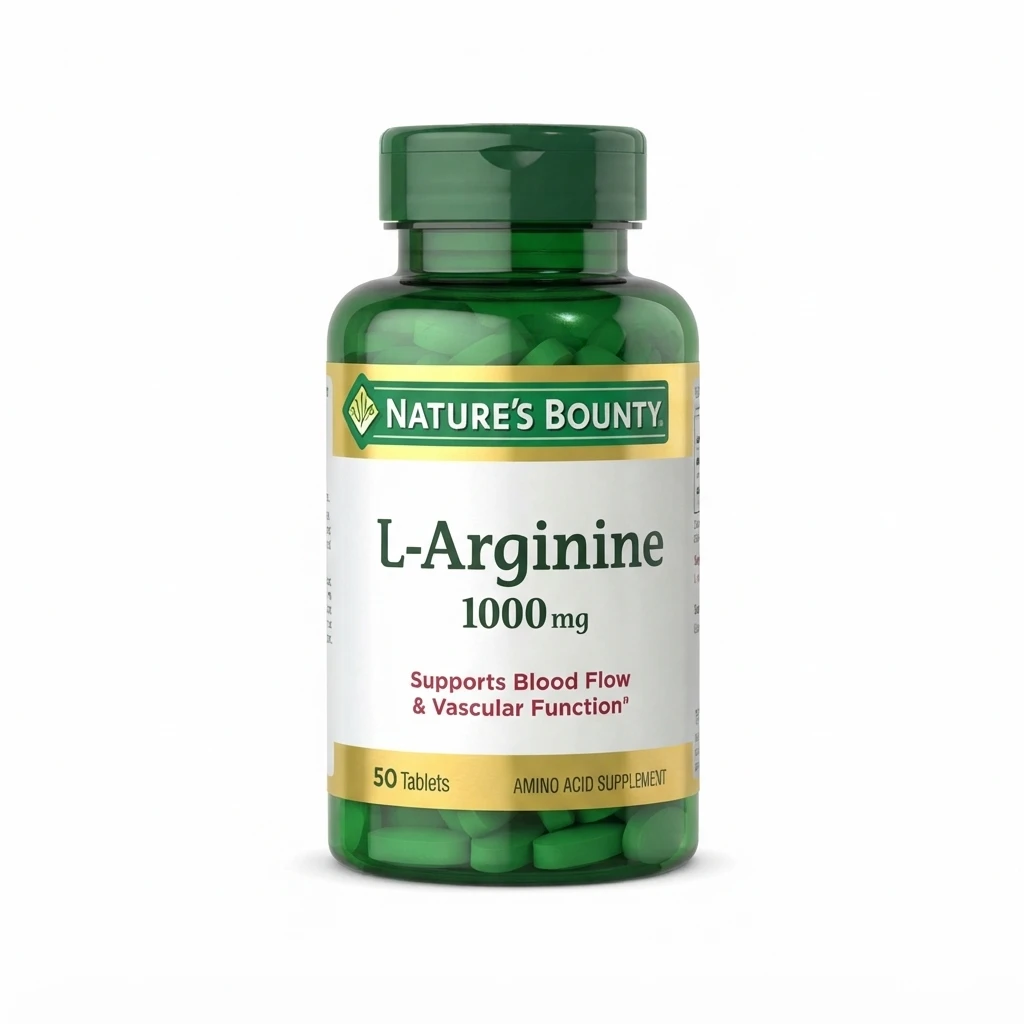 Nature’s Bounty L-Arginine 1000 mg – 50 Tablets