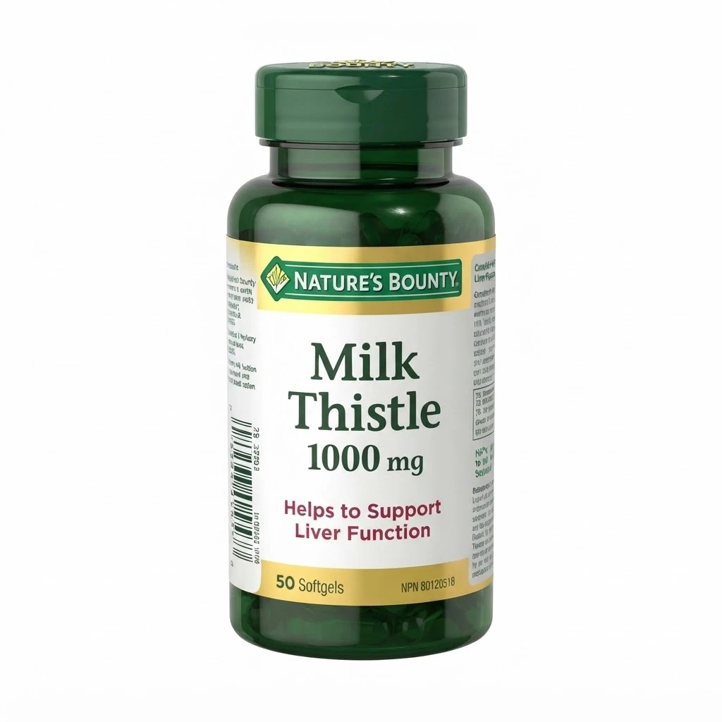 Nature’s Bounty Milk Thistle 1000mg – 50 Softgels