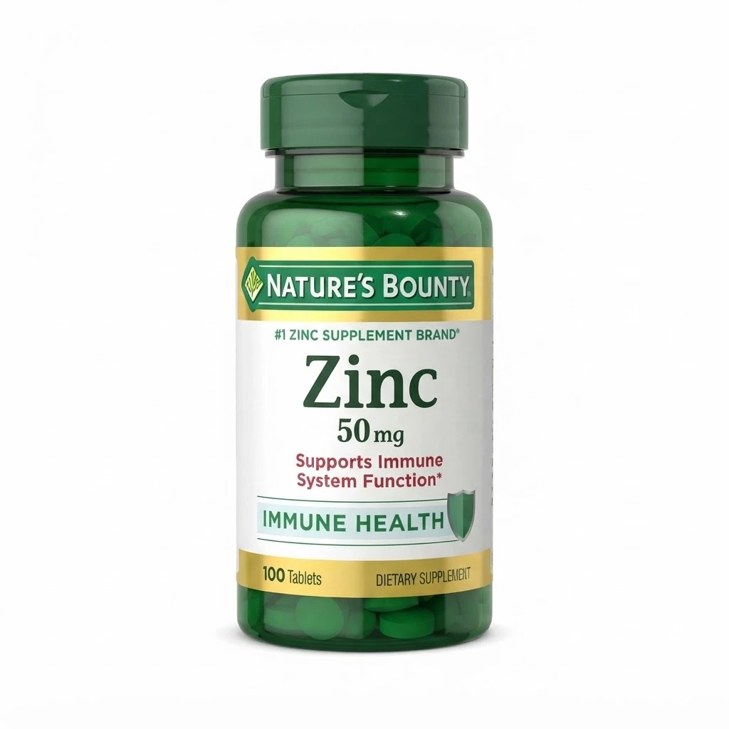 Nature’s Bounty Zinc 50mg – 100 Caplets