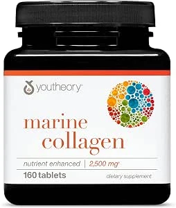 Youtheory Marine Collagen 2500mg - 160 Tablet