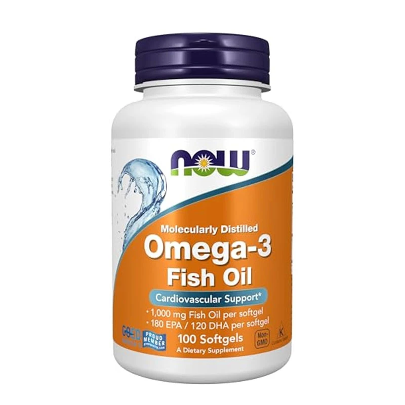 Now Foods Omega 3 1000mg 100 Softgels