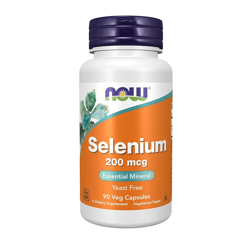 Now Foods Selenium 200 mcg 90 Veg Capsules