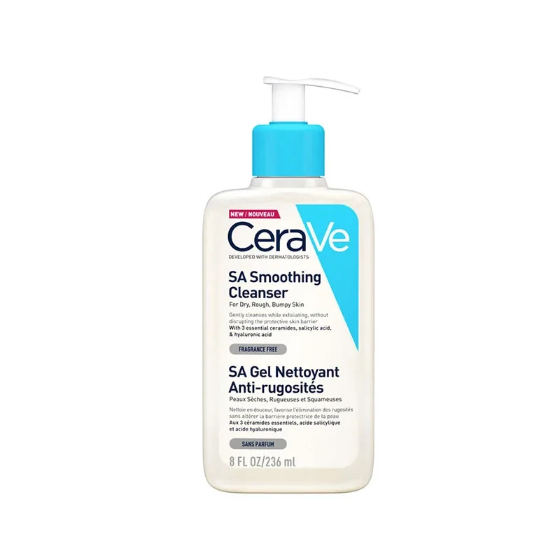 CeraVe – SA Smoothing Cleanser  236m Face and Body Wash with Salicylic Acid